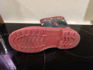 Botas de agua niña talla 34 estampadas