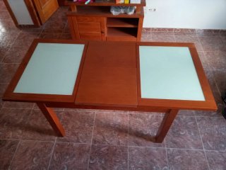 Mueble de salón de madera