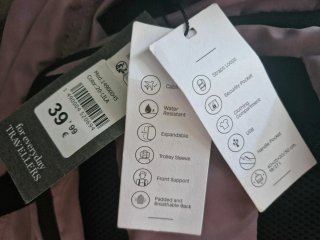 Mochila cabina Paco Martínez a estrenar.