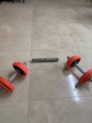 Juego Mancuernas Discos hasta 12.5kg