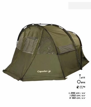 Tienda Vivac Carpfishing Tanker Frontview