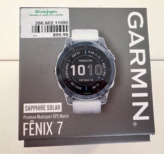 Reloj Garmin Fenix 7 Sapphire Solar