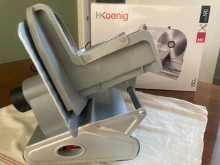 Cortadora de fiambre HKoenig 150W