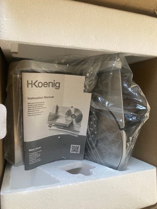 Cortadora de fiambre HKoenig 150W