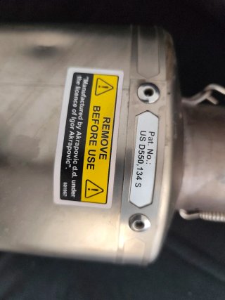 Akrapovic Yamaha Xmax 125