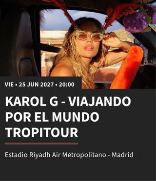 Karol G - Tropitour