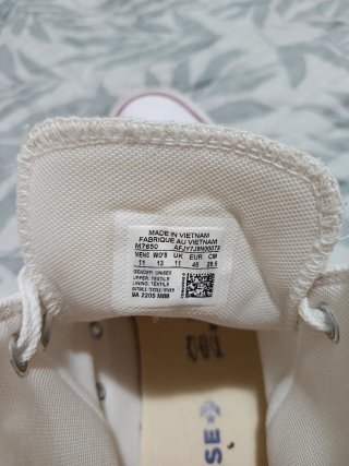 Converse All Star Corte Alto Talla 45