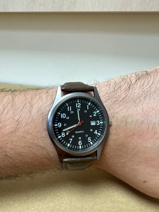 Reloj de pulsera aviador