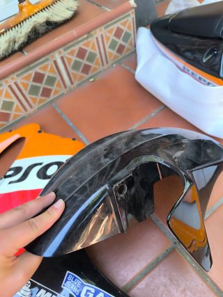 Carenado Honda CBR 600FS Repsol
