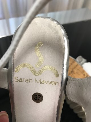 Sandalias cuña Sarah Mawen mujer talla 37