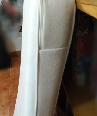 Colchón cuna blanco ikea