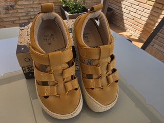 Zapato Ferez Canet Mostaza T31
