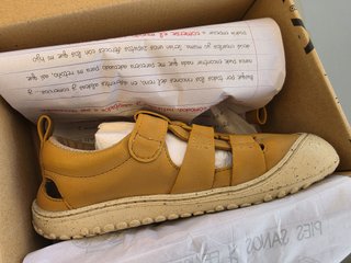 Zapato Ferez Canet Mostaza T31
