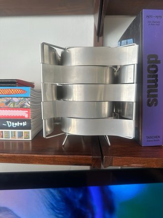 Lámpara Max Sauze Uranus Metal Plateada