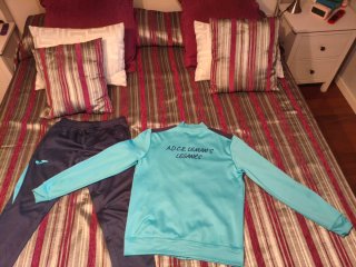 Chándal Joma Azul/Turquesa Talla M