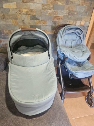 Silla de paseo CYBEX Balios S Lux + Capazo