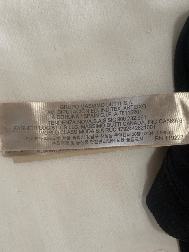 Polo Massimo Dutti Negro