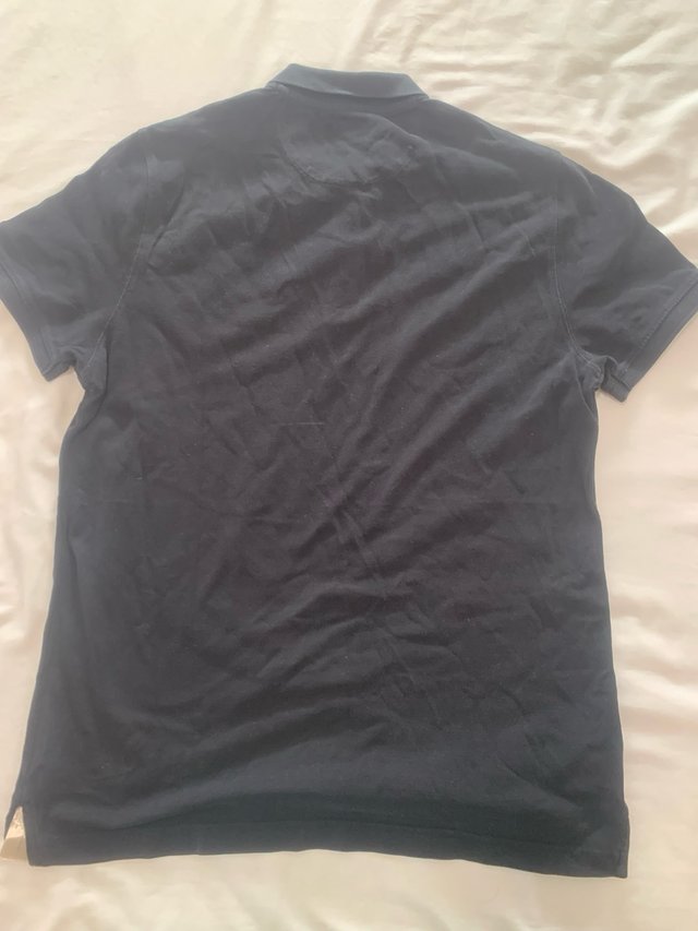 Polo Massimo Dutti Negro