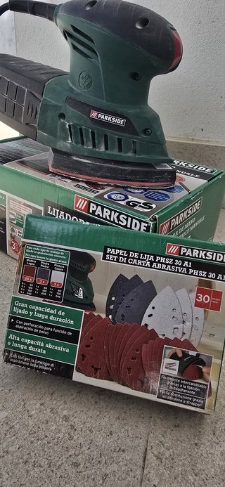 Lijadora de mano Parkside 160W