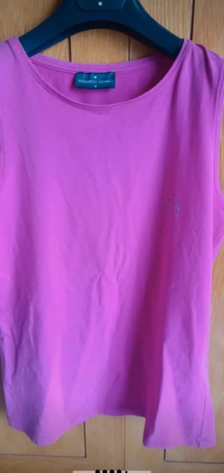 Camiseta rosa fucsia Roberto Verino
