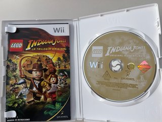 Juego Wii Lego Indiana Jones La Trilogía Original