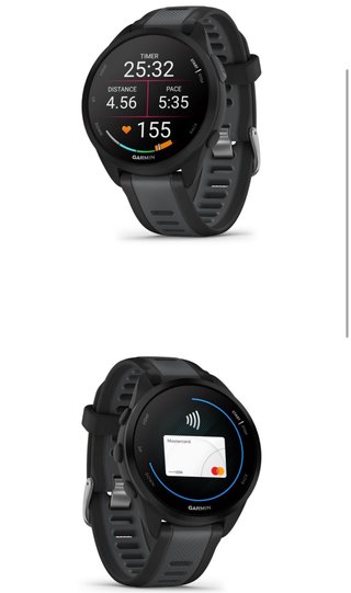 Garmin Forerunner 165 Negro