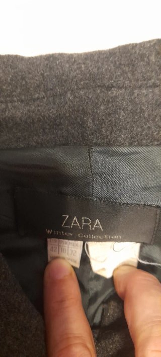 Abrigo de mujer gris