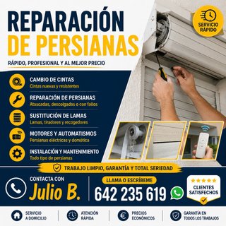 REPARACION DE PERSIANAS