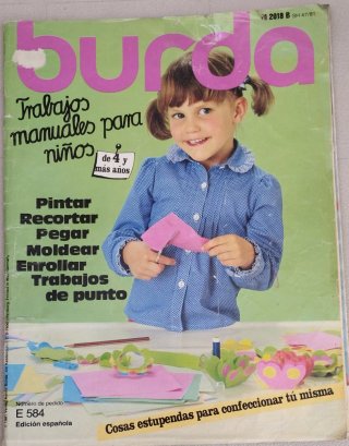 Revista Burda Infantil de 1981