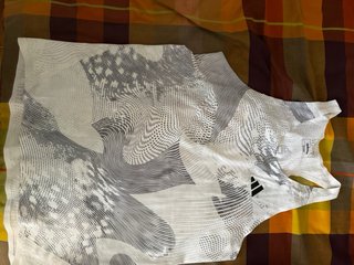 Camiseta Adidas Adizero Running Talla S Blanca