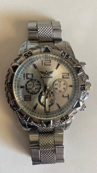Reloj SHOWE plateado hombre