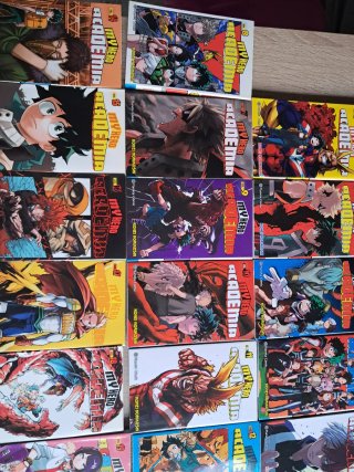 Mangas de My Hero Academia, tomos del 1 al 20