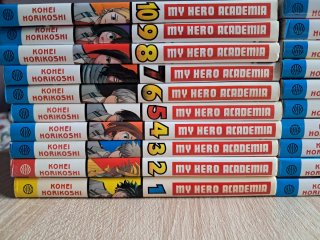 Mangas de My Hero Academia, tomos del 1 al 20