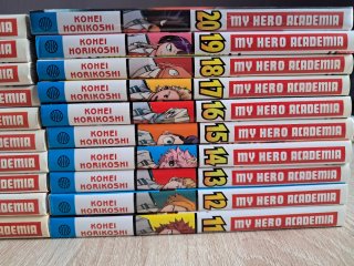 Mangas de My Hero Academia, tomos del 1 al 20