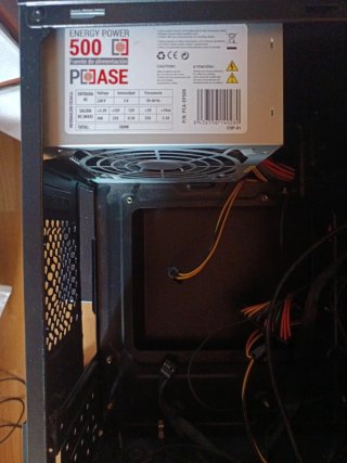 Caja PC Micro ATX Tacens Anima + Fuente 500W