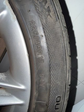 Llantas BMW 225/45/R17 94 con Neumáticos