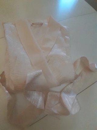 Conjunto pijama y bata lencería fina