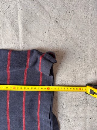 Polo U.S. Polo Assn. Rayas Azul/Rojo Talla XL