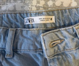 Falda vaquera Zara Talla S