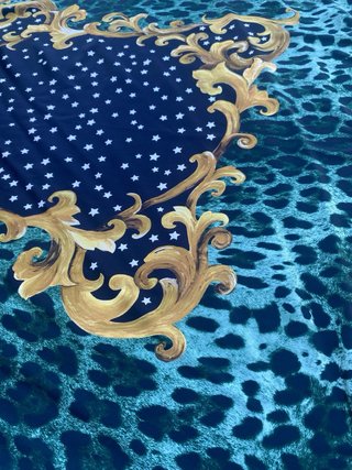 Foulard Dolce&Gabbana stampa animalier