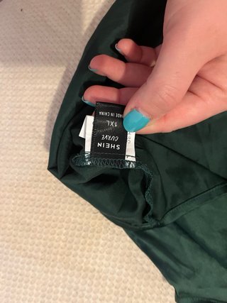 Blusa verde donna con fiocco