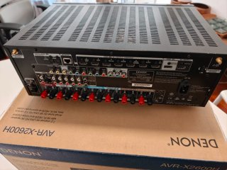 Denon AVR-X2600H Receptor AV Negro
