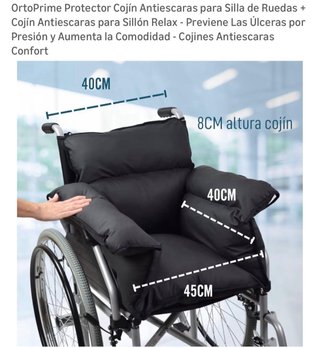Funda colchon silla ruedas polyester