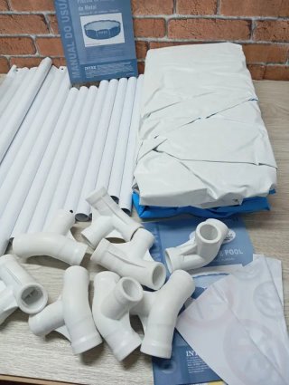 Piscina Metal Frame redonda 244x51 cm