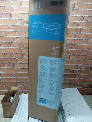 Piscina Metal Frame redonda 244x51 cm