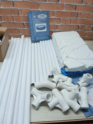 Piscina Metal Frame redonda 244x51 cm