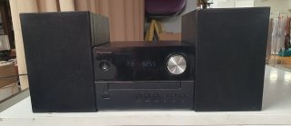 Mini cadena Pioneer negra