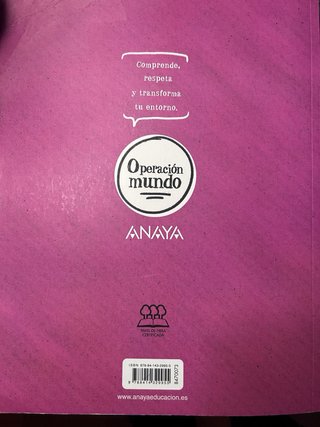 Química 2 Bachillerato : Operación mundo