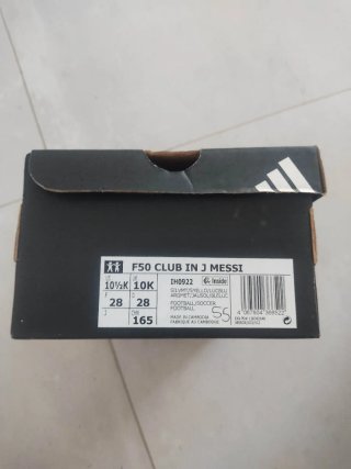 Botas futbol niño F50 club IN J Messi Talla 28