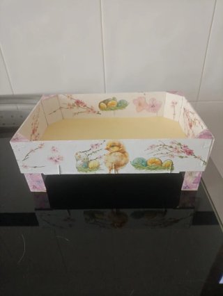Caja decorativa Pascua